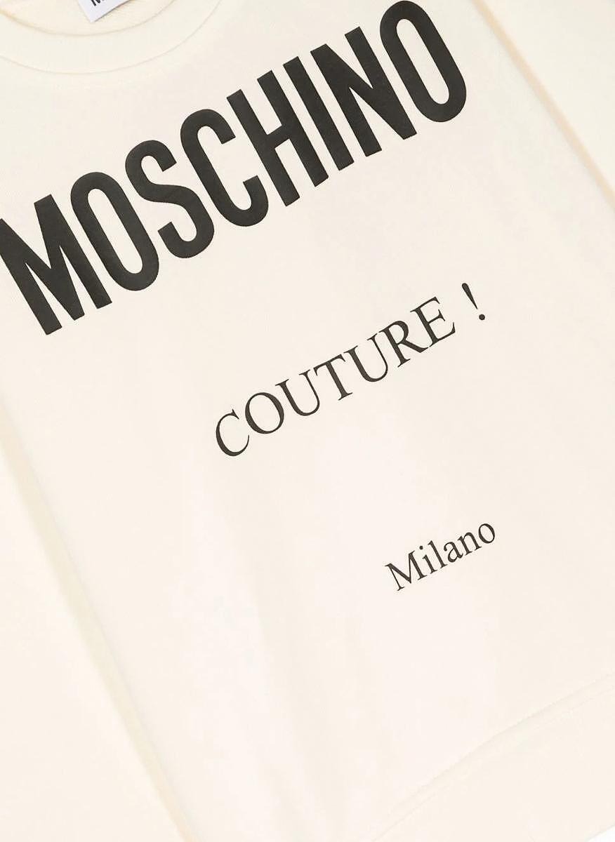 Суитшърт с лого Moschino Kids